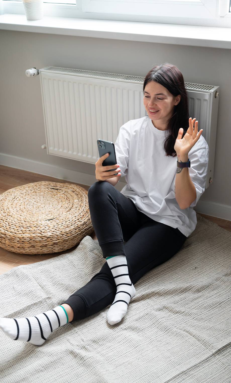 woman-talking-her-smartphone-home-quarantine